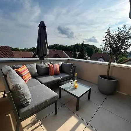 Apartmán Vyne - Dachterrasse - Grill - Parkplatz