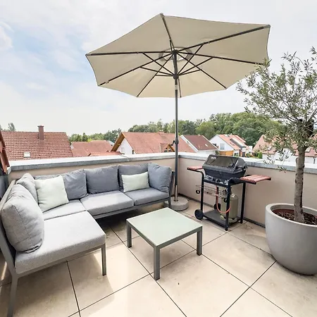 Vyne - Dachterrasse - Grill - Parkplatz Apartament *
