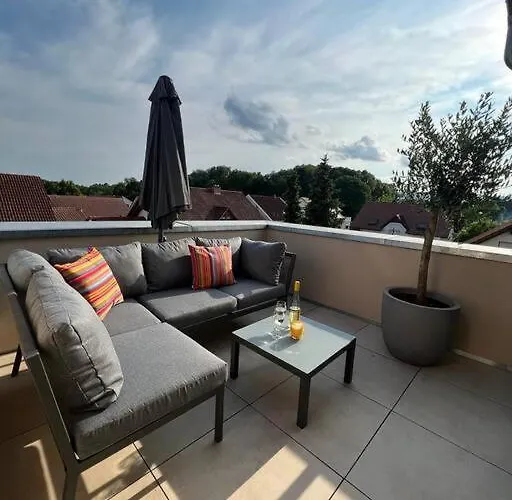 Apartmán Vyne - Dachterrasse - Grill - Parkplatz