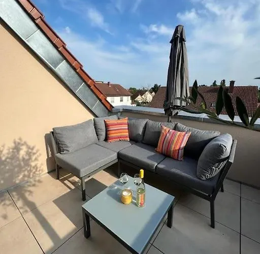 Vyne - Dachterrasse - Grill - Parkplatz * Venningen